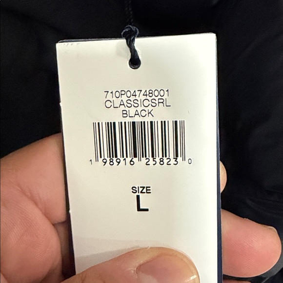 Ralph Lauren Black Puffer Jacket with Red Logo - Picture 10 of 14